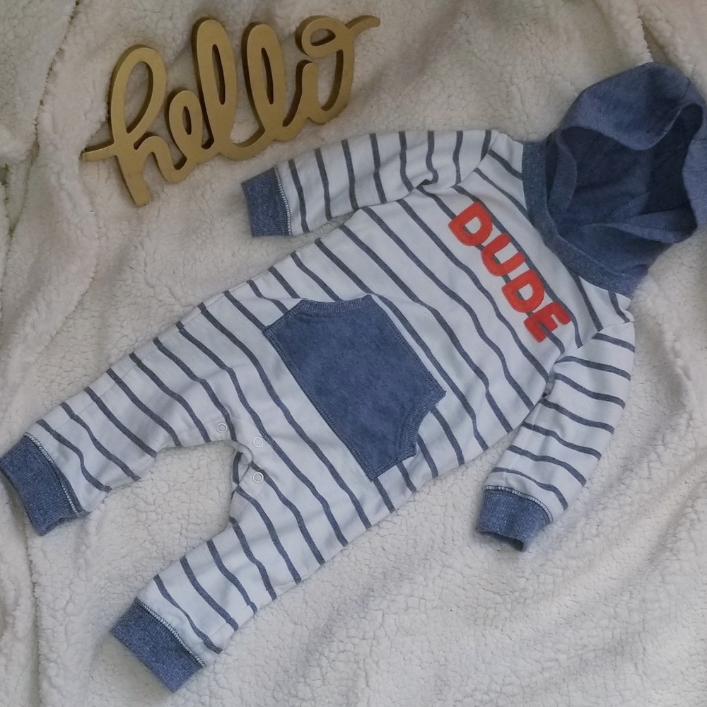 Jumpsuit with hoodie